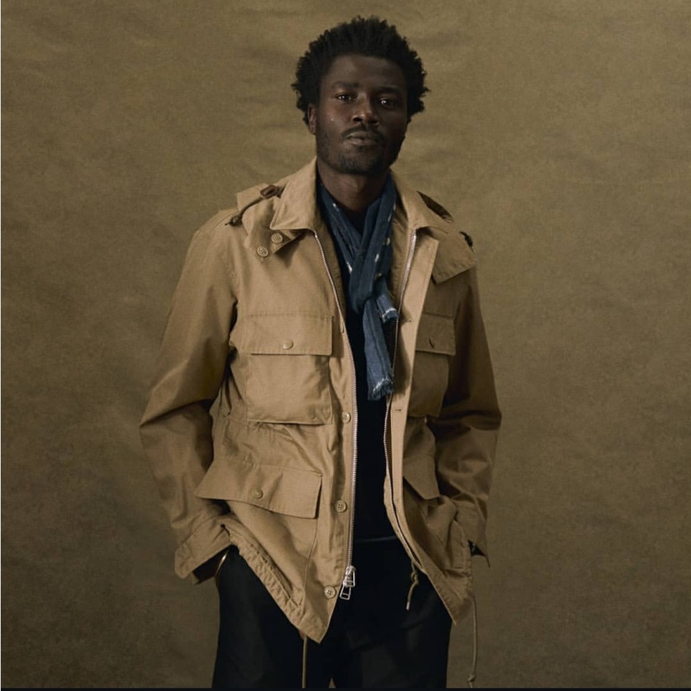 Buck Mason Desert Khaki Storm Stopper Field Jacket Medium New $278 NWT - Picture 9 of 9